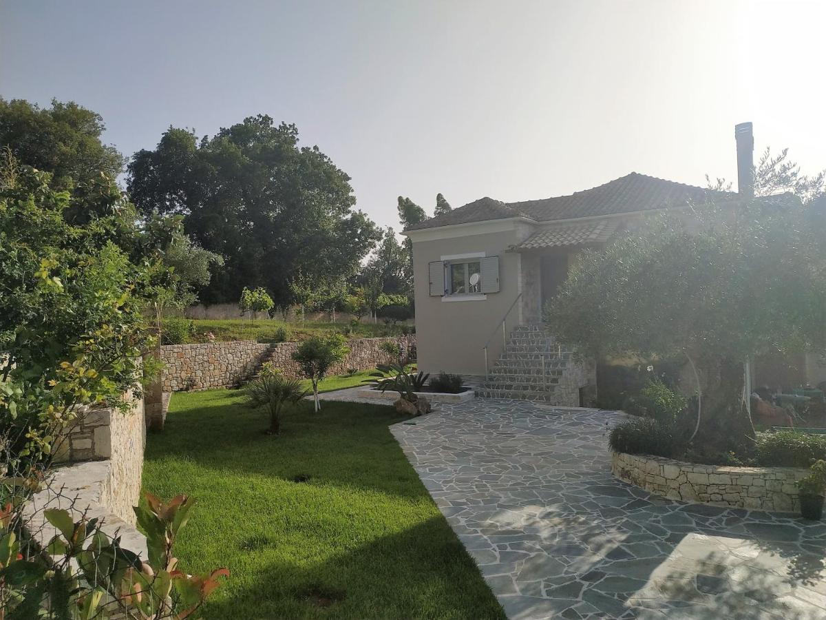 Вилла Petra House Ano Korakiana Экстерьер фото