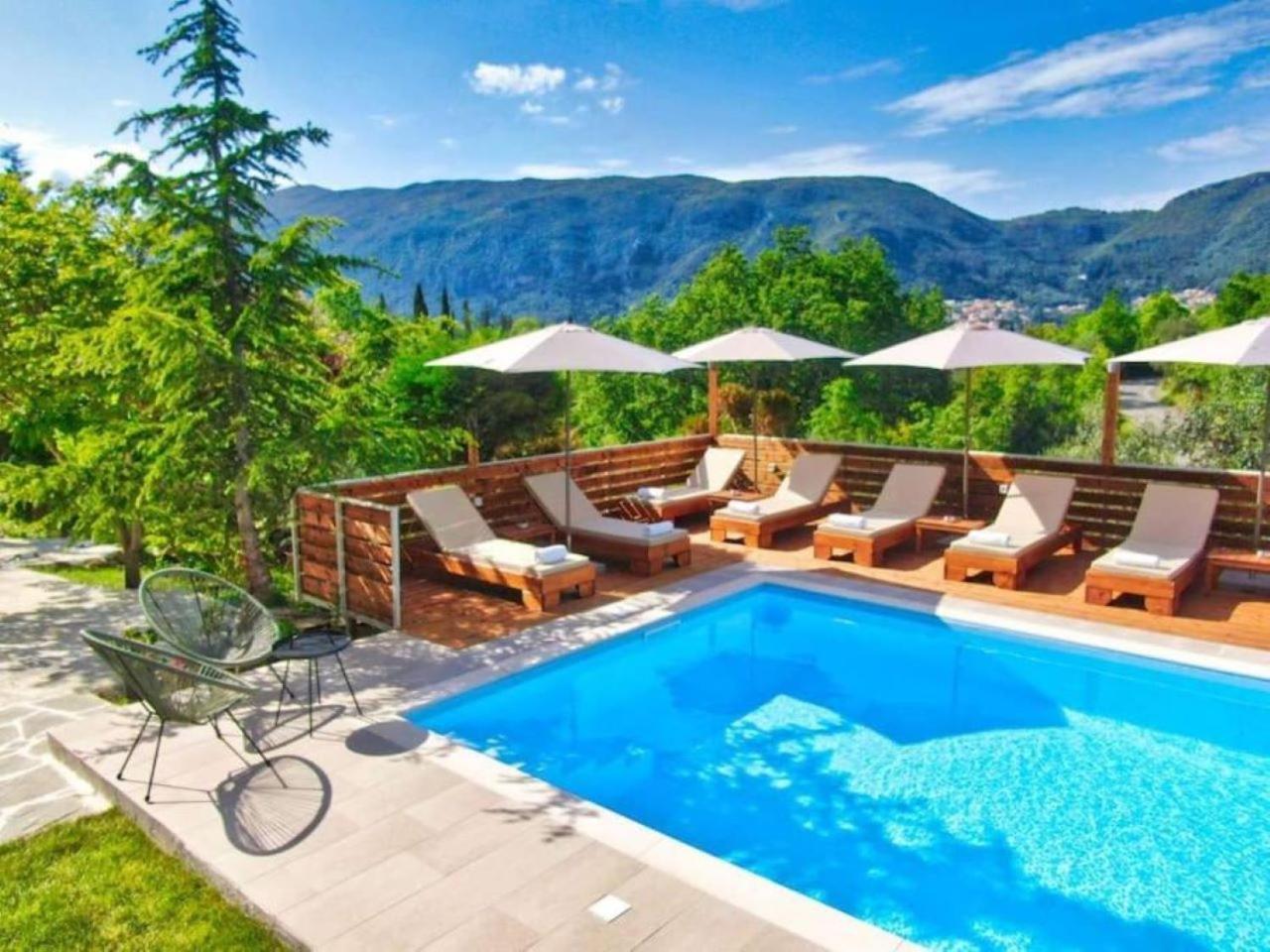 Вилла Petra House Ano Korakiana Экстерьер фото