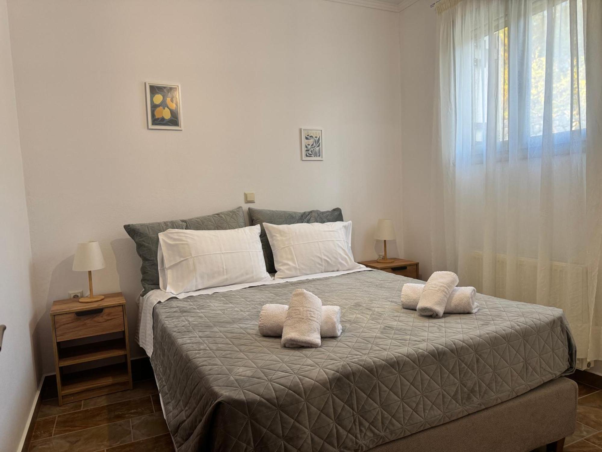 Вилла Petra House Ano Korakiana Экстерьер фото
